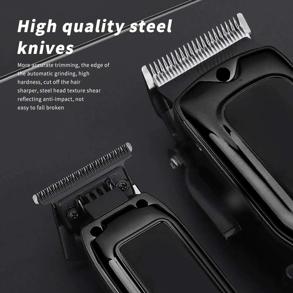 WAIKIL professional men's electric hair clipper Multi functional sculpting machine USB charging high-power cordless trimmer