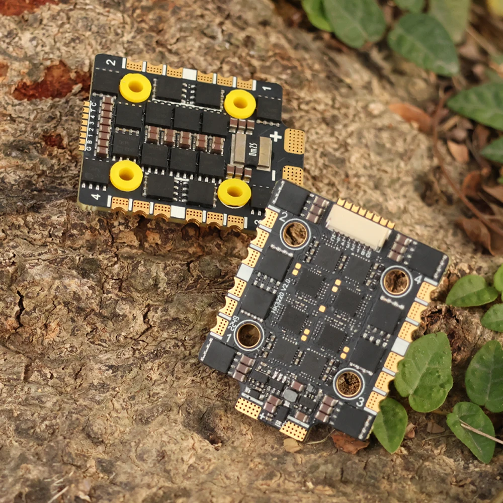 VoidFly HAKRC 3220 60A 4-in-1 ESC BLHeli_32 2-6S Lipo Brushless Speed Controller DShot1200 For FPV Racing Drone Quadcopter Acces