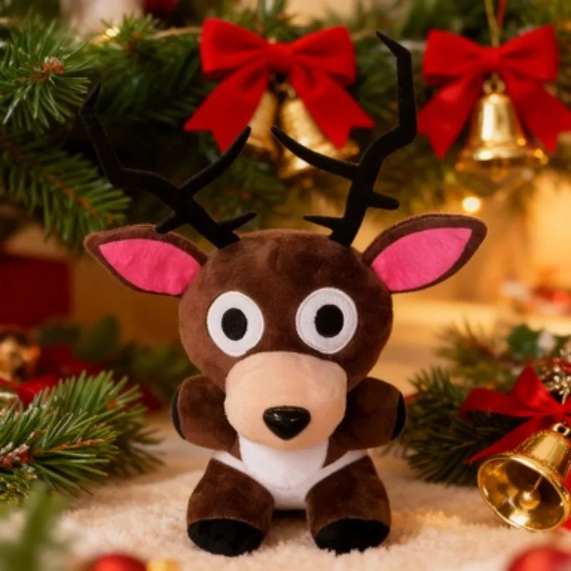 

99 ночей в лесу олень плюшевые игрушки фильм мягкие игрушки олень фанаты подарки на день рождения игрушки для детей подарки на Хэллоуин 18 см