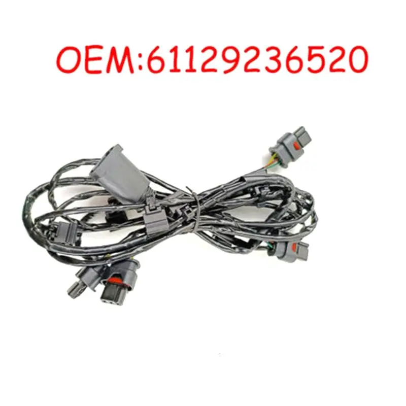 Stablize Car Front Bumper Electric Eye Harness For BMW X1 E84 X1 20DX N47 X1 23DX Body Radar Cable Front PDC Wire Set 6112923652 view 3