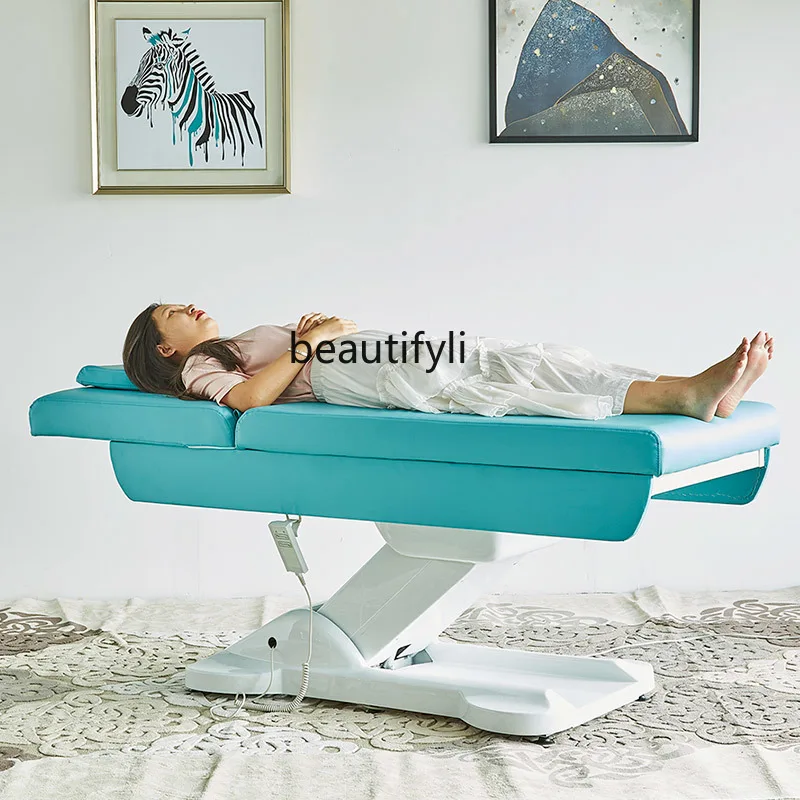 Electric Beauty Bed Lift Beauty Care Bed Beauty Salon Dedicated Tattoo Couch Massage Bed