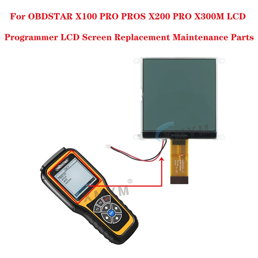 

FOr OBDSTAR X100 PRO PROS X200 PRO X300M LCD Programmer LCD Screen Replacement Maintenance Parts