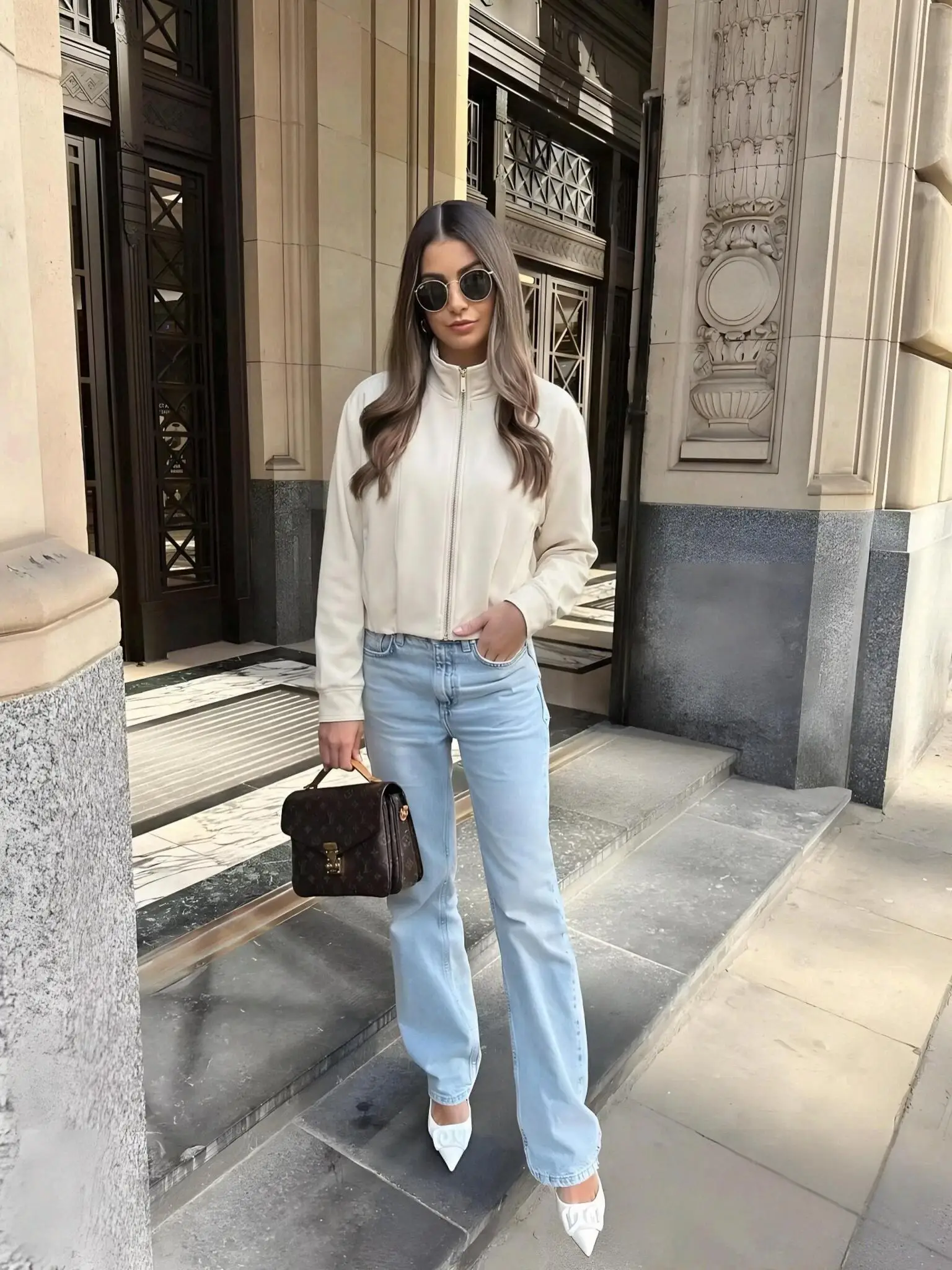 Women Fashion Solid Pilot Jackets Spring Autumn Female Causal Stand Zipper Loose Coats Lady High Street Daily Bomber Jackets