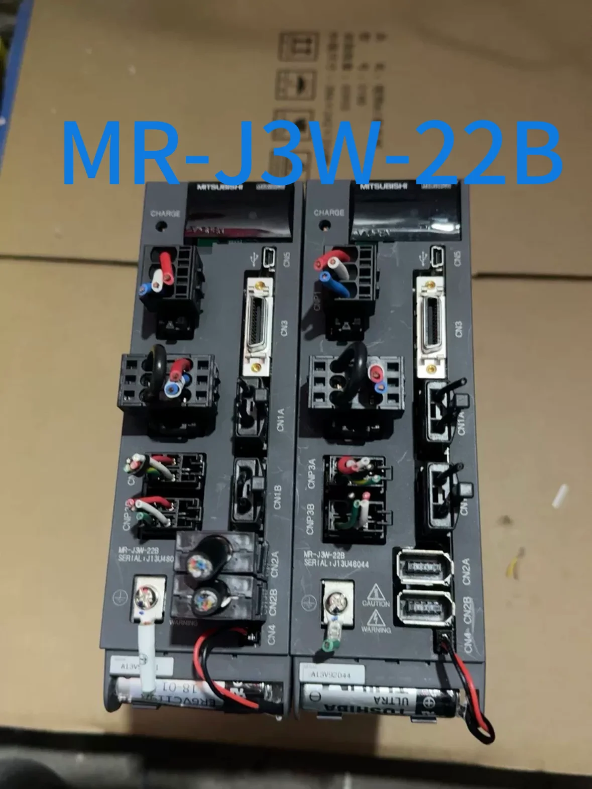 Used Test Normal Driver MR-J3W-22B