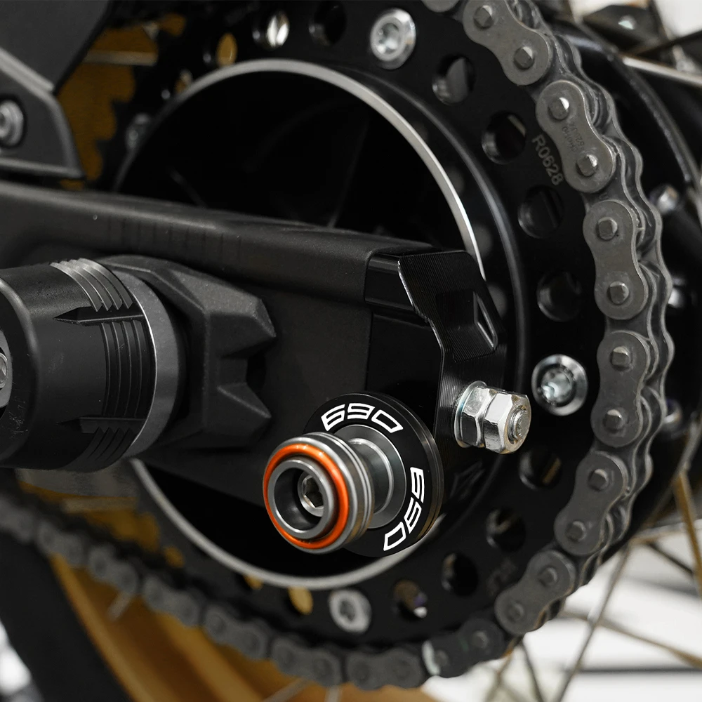 Per KTM 690 SMC Duke 690 DUKE690 690SMC SMC R 2008-2022 2023 2024 Moto Forcellone Bobine Slider Stand Viti Tappi Valvola