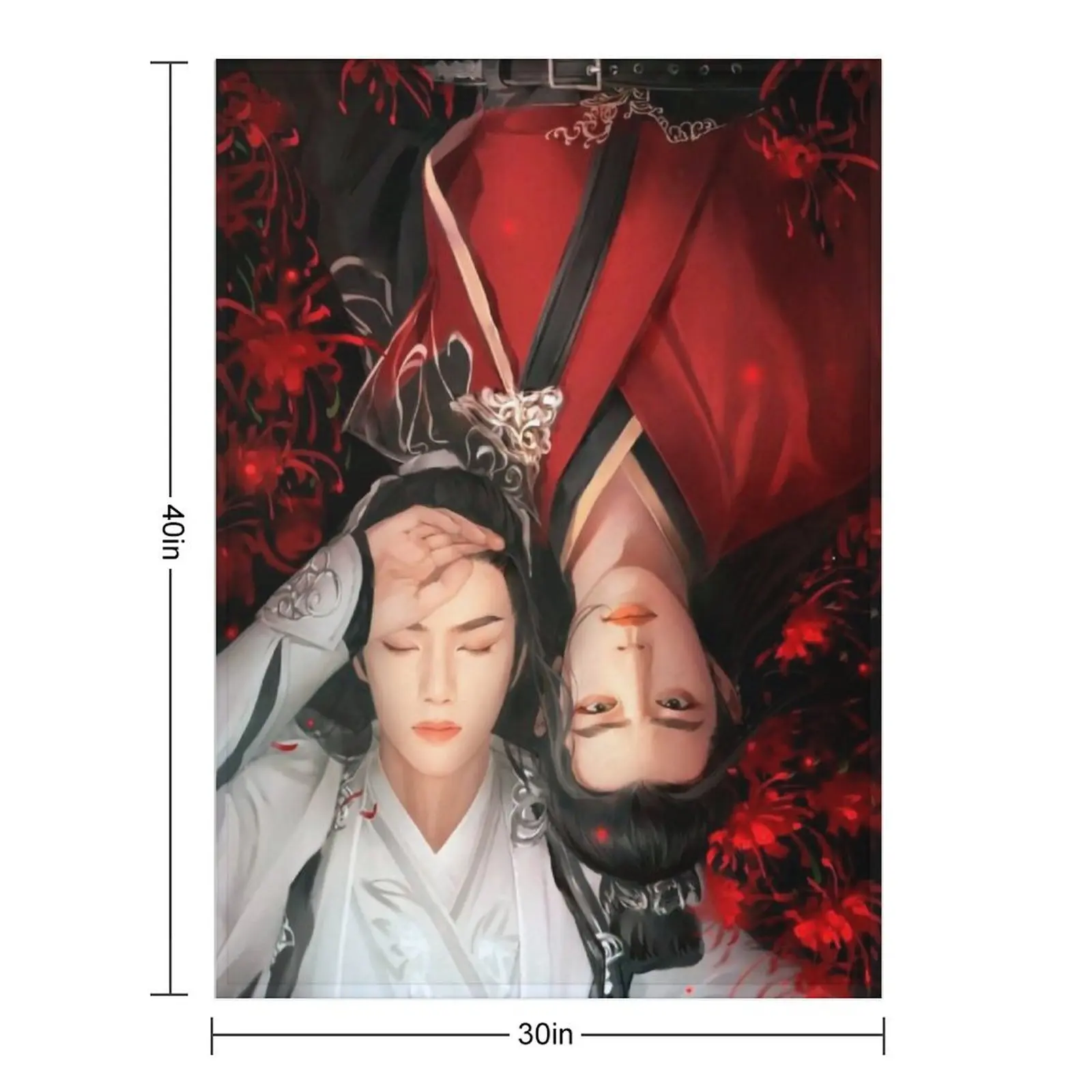 WangXian The Untamed Throw Blanket Flannel Summer Bed covers Winter beds Luxury St Warm Blankets