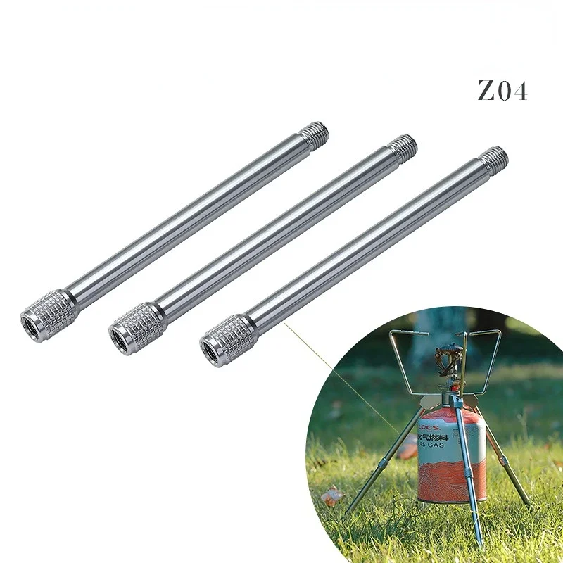 

Outdoor Stove Accessories Threaded Aluminum Alloy Expansion Frame Extension Rod Outdoor Camping Stove Accessories