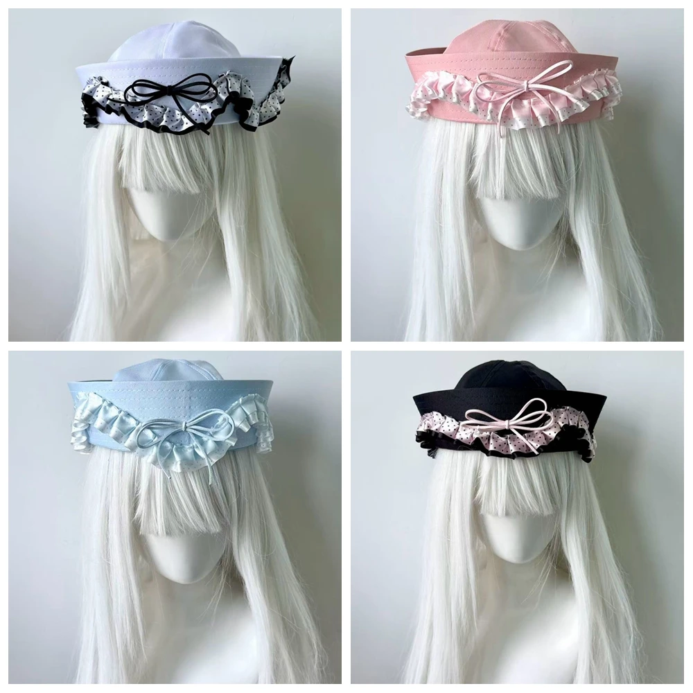 boina-com-laco-y2k-rosa-branca-e-azul-marinho-chapeu-de-cupula-com-aba-rebativel-chapeu-de-marinheiro-chapeu-para-cosplay-de-enfermeira-chapeus-de-uniforme-estilo-y2k-cosplay-de-enfermeira