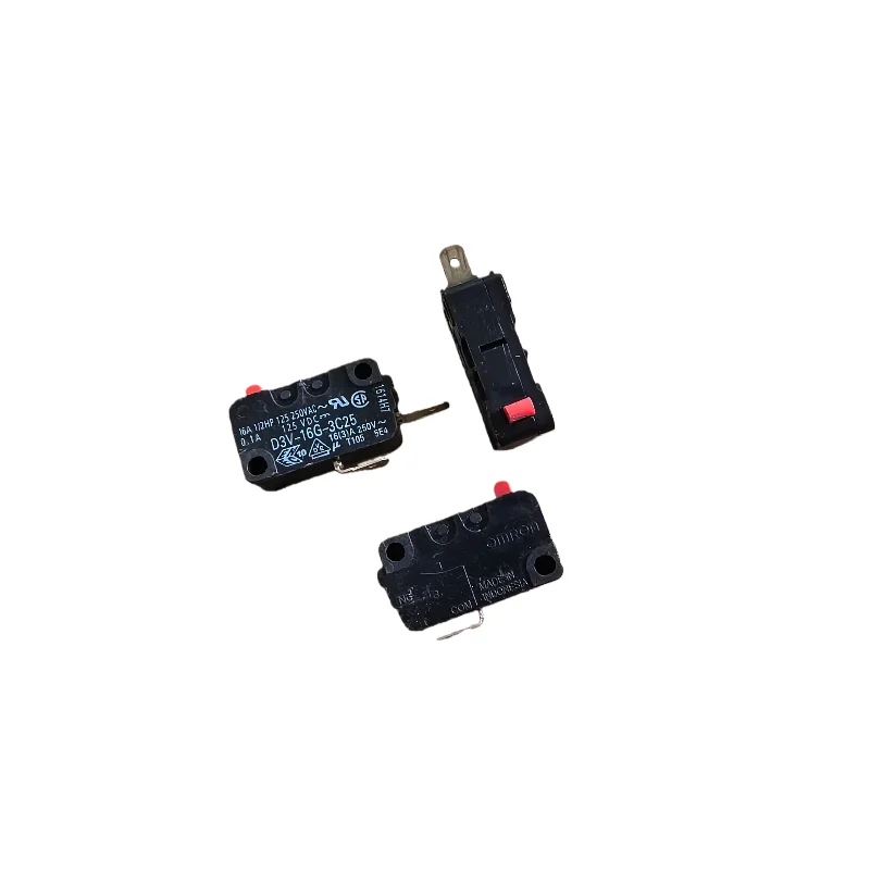 3 unids/lote interruptor de micras de repuesto para horno microondas Pansonic siempre encendido con 2 pines DV-16G-3C25 V-15G-3C25 16A 250V