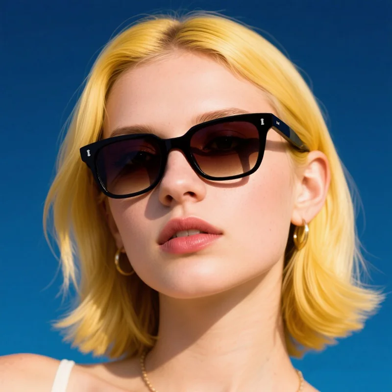 Okulary przeciwsłoneczne FocusAid 2025 w stylu retro, duże oprawki, kolorowe, markowe, designerskie, luksusowe, z octanu, z filtrem UV400 i antyrefleksyjnym powłoką.