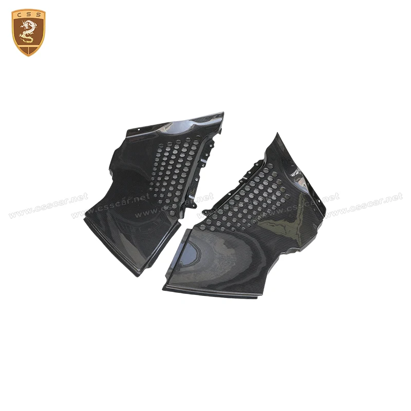 

For Ferrari SF90 Spider Car Engine Hood Water Tank Radiator Cooling Slam Panel Cover Replacement Dry Carbon Fiber Body Kit