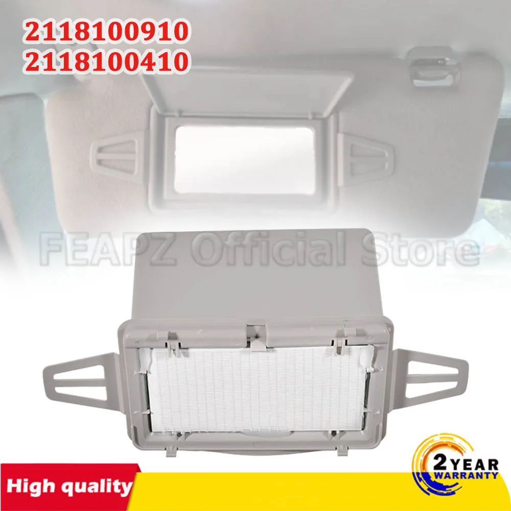 

2118100410 Car Left Right Sun Visor Sunshade Panel Makeup Mirror Cover 2118100910 For Mercedes Benz E Class W211 2003-2006