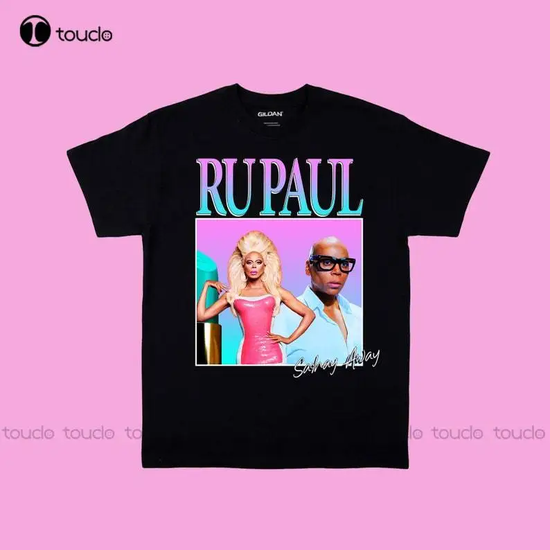 Rupaul Drag Race Home Tee Unisex T-Shirt 90S Vintage Digital Printing Tee Shirts Funny Art Streetwear Cartoon Tee Custom Gift