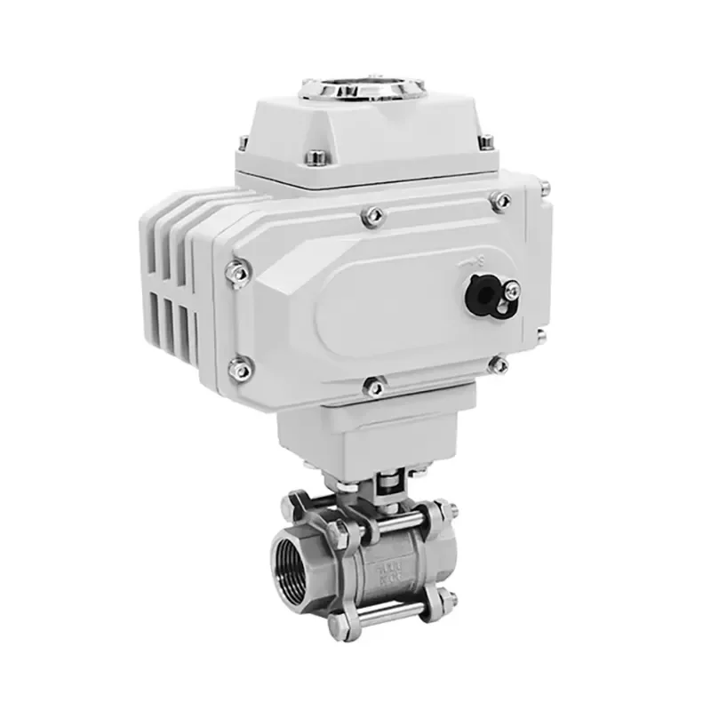 DN20 DN25 DN32 DN40 DN50 DN65 DN80 Stainless Steel High Platform Electric Ball Valves 220V 12V 24V Two Way Solenoid Water