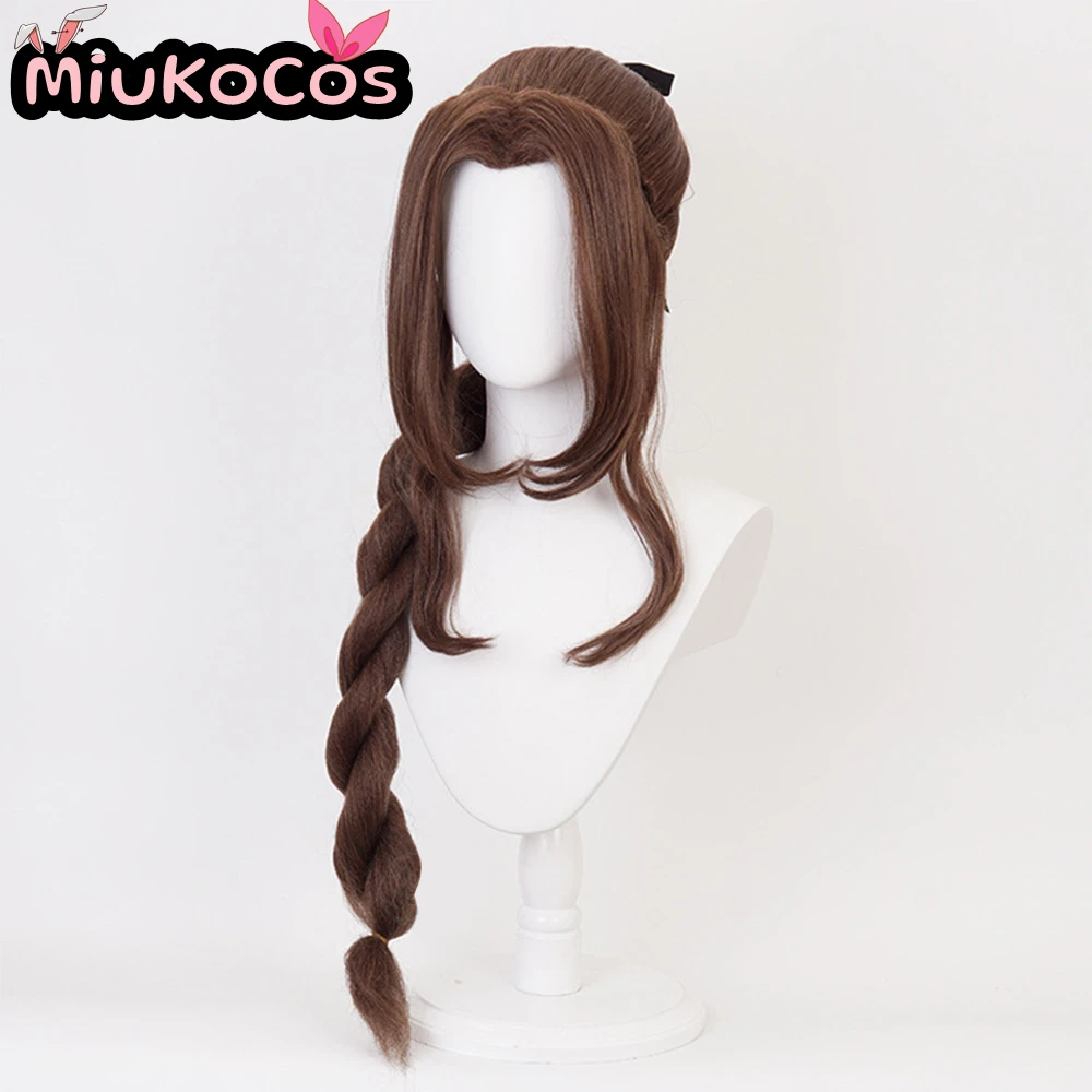 IN STOCK Aerith Gainsborough Cosplay Wig MiukoCosplay Game Final Fantasy VII Cosplay