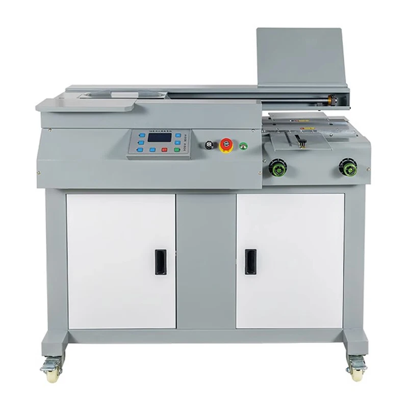 

Glue binding machine Wireless bid binding machine Hot melt glue binding and glue testing Fully automatic glue binding