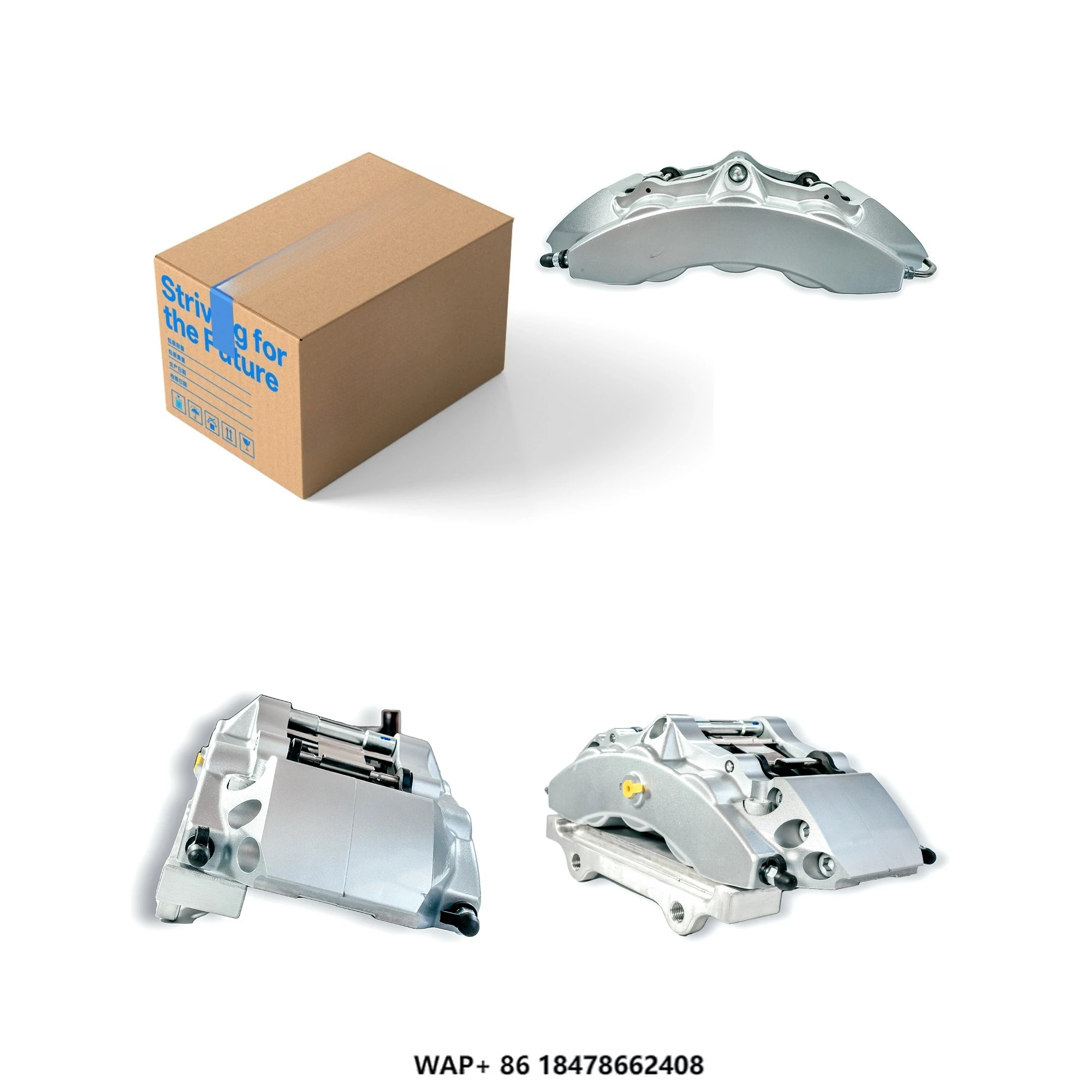 

New 403mm Racing Brake Caliper Front 6 Pot Sport Auto Brake Parts Modified Aluminium 6 Piston Disc Brake Caliper