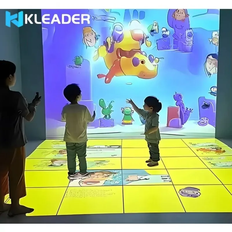 Interactive Projector Learning Game for Sensory Room Immersive Interactive Sensor Reaction Training Games Integration Equipment