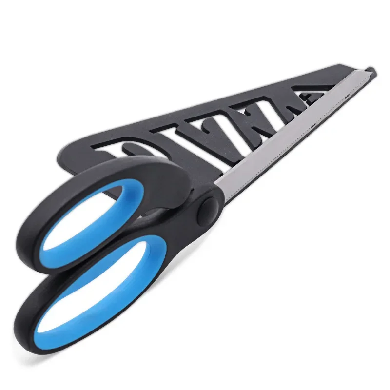 Pizza Schere Messer Pizza Schneiden Werkzeug Edelstahl Pizza Cutter Slicer Backen Werkzeug Multifunktional Mit Abnehmbarem Spachtel – Detail 8