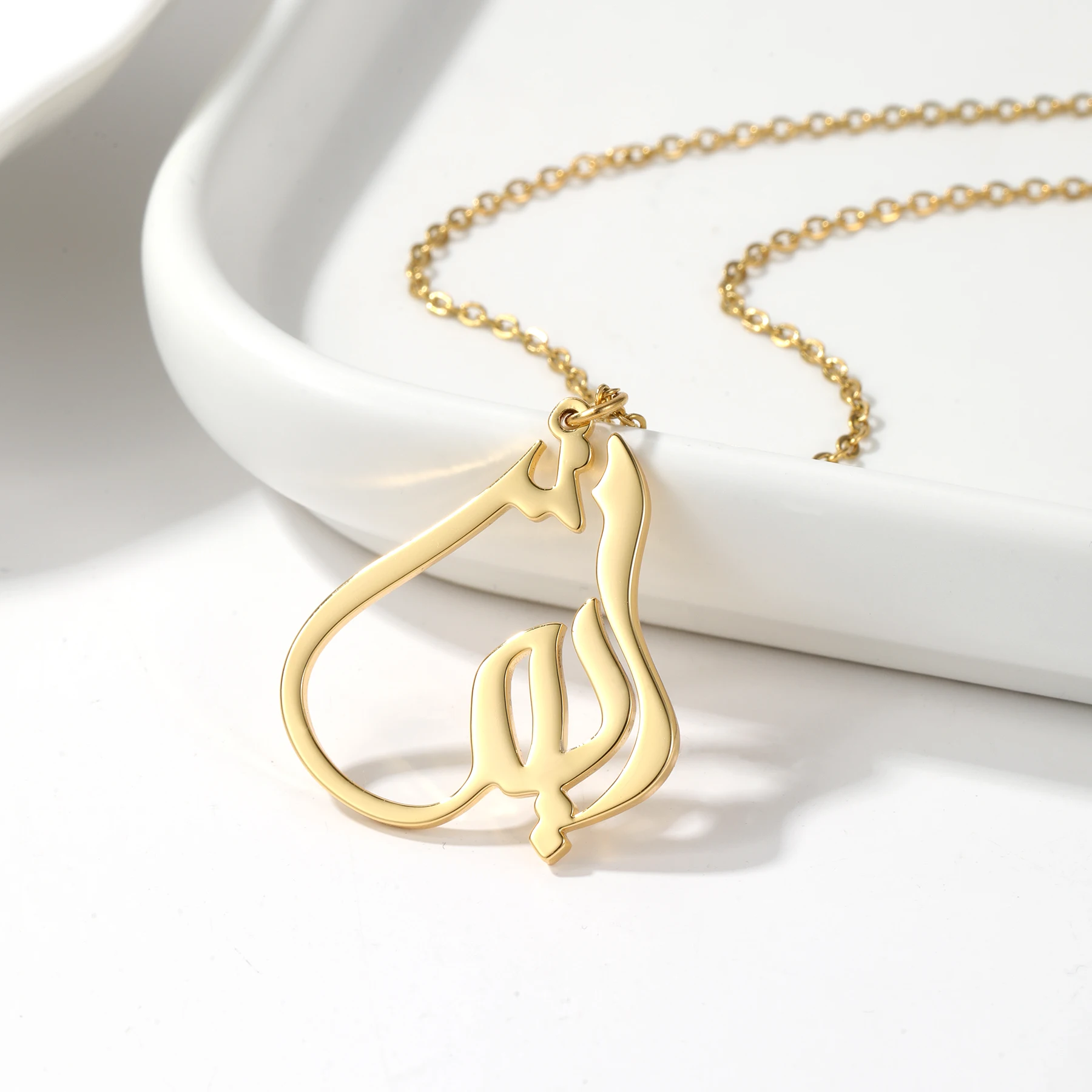 

Customized Symbol Necklace Unique Cutting Technology Showing Fashion Style A Fashionable Gift for Him