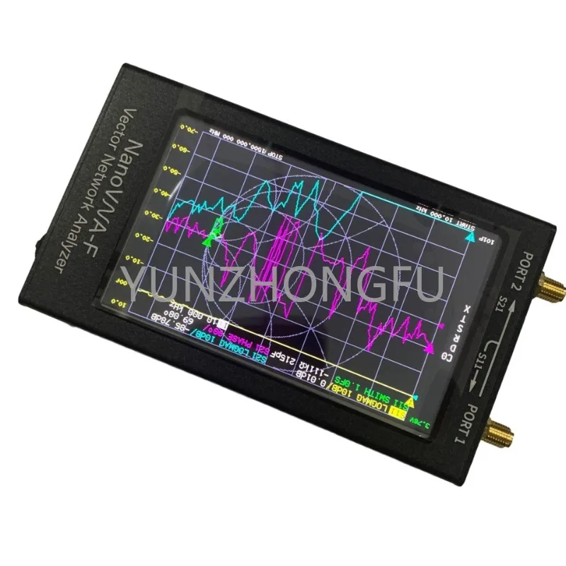 NanoVNA-F Vector Network Analyzer HF VHF UHF Antenna Analyzer Short Wave Standing-Wave Meter