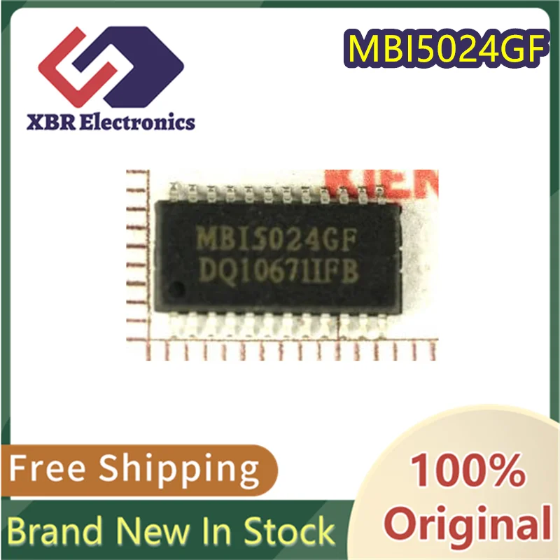 

(10/50 pieces) MBI5024GF MBI5024 SMD SOP-24 LED display driver IC Brand new original authentic spot free shipping