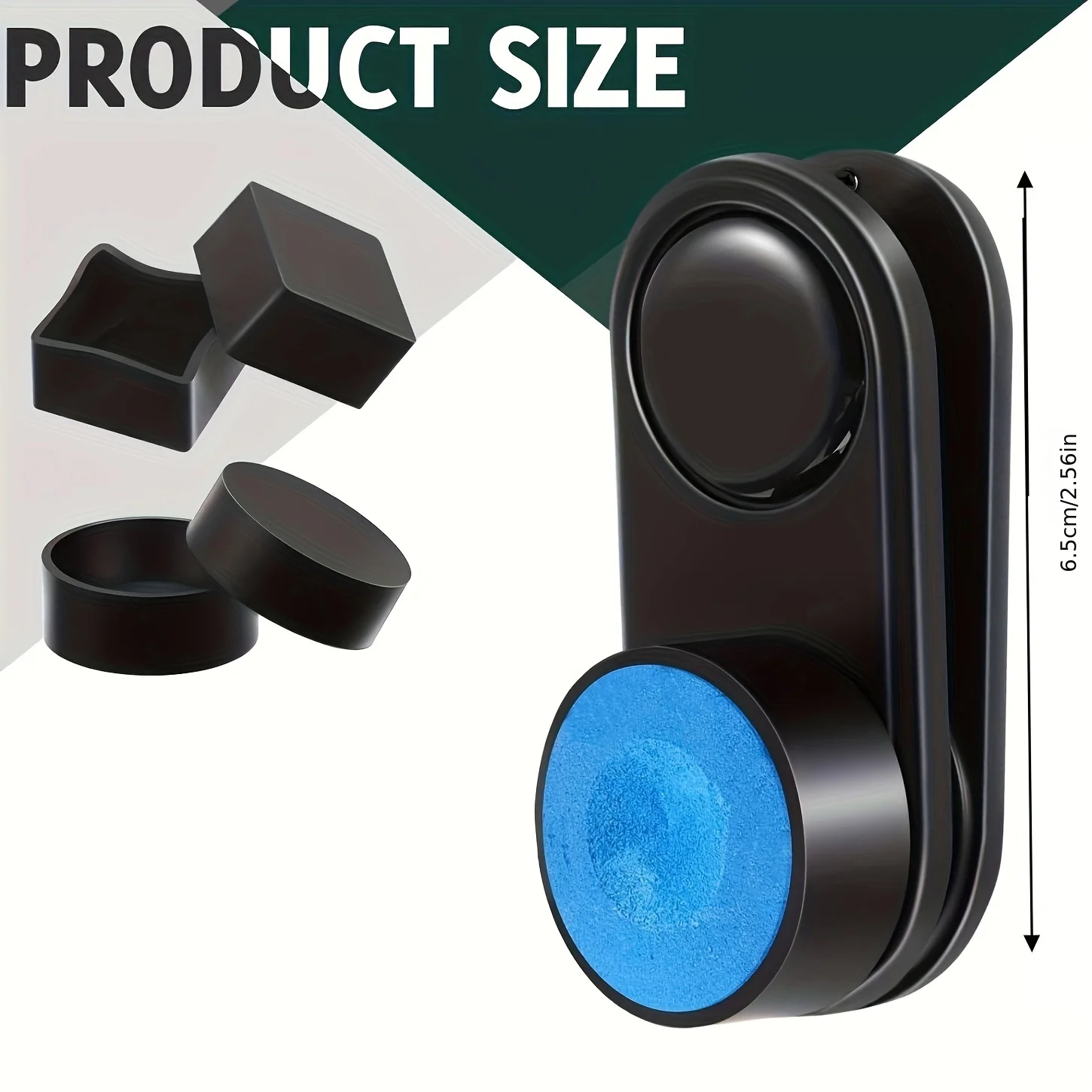 

1set, Billiards Chalk Clip, Magnetic Silent Chalk Clip, Billiards Eraser Sleeve With Magnetic Design, Billiard Supplies