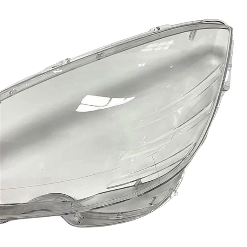 

AU34-Car Front Headlight Cover Lampshades Lamp Shell Headlights Lens Cover For C-Class W204 2007-2010 Left