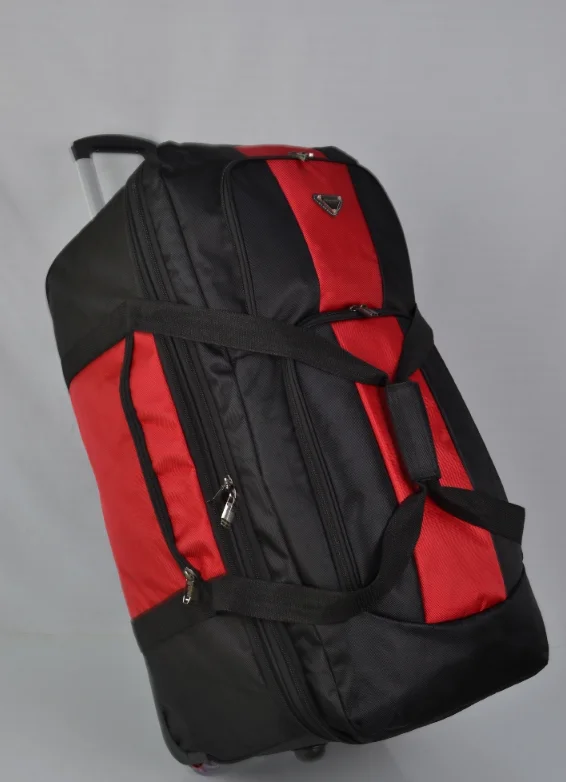 Rolling Bagagem Bag with Wheels, Travel Trolley Bag, Saco de rodas, Grande capacidade, 40 polegadas, 32 polegadas