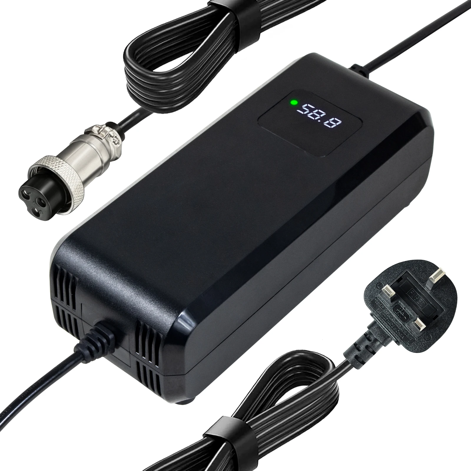

YZPOWER 58.8V 4A lithium battery fast charger 4S 48V smart DC charger power tool lithium battery pack universal fast charging