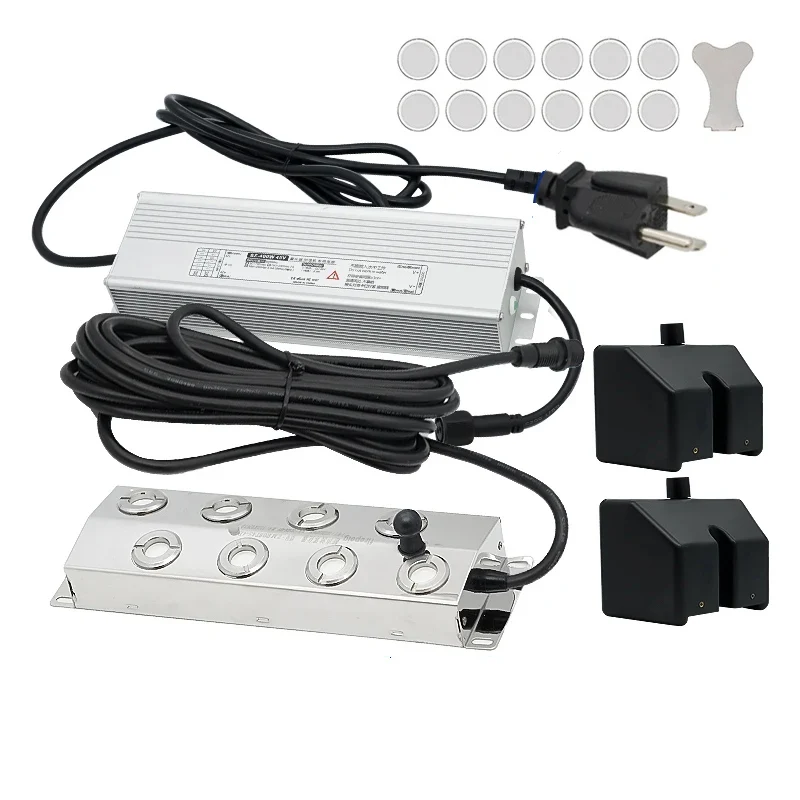 2/4/6/8/10/12 Hoofd DC45V Ultrasone Luchtbevochtiger Mist Maker Fogger Machine 220/110V Waterdichte Voeding Mistspuit Generator