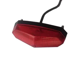 24-60V Electric BikeTaillights LED Safety Warning Rear Lamp For E-scooter Ebike Warning Taillights Bike Accessories