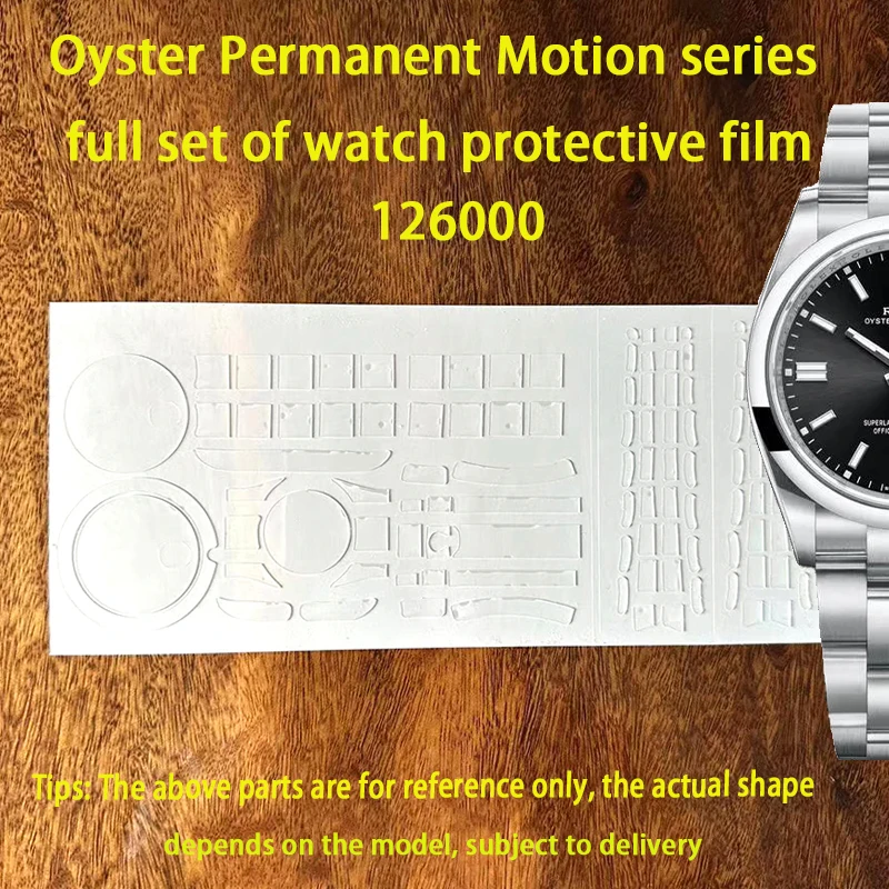 suitable-for-rolex-sun-type-oyster-constant-motion-126000-green-watch-film-36-mm-dial-bezel-buckle-protective-film