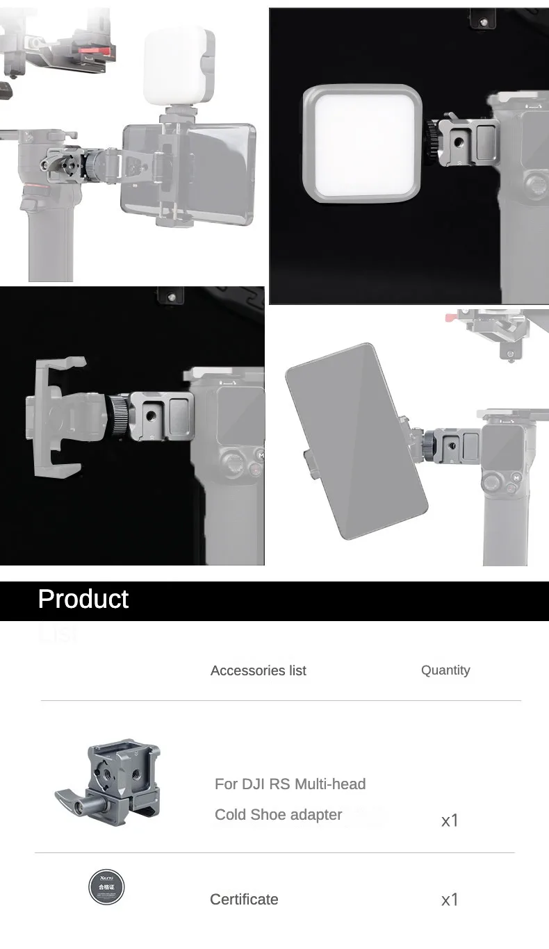 Schnell spanner Nato Rail Clamp Kalt schuh halterung 1/4 Gewinde Monitor halterung für Magic Arm SLR Kamera Käfig Stabilisator Zubehör – Detail 10