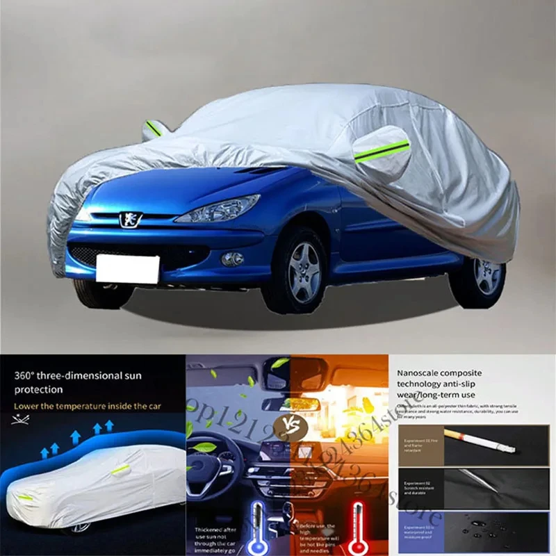 

For ORA-206-Auto Anti snow Anti dust Anti-uv Anti peeling paint And Anti Rainwater 210t car cover Car cover protection