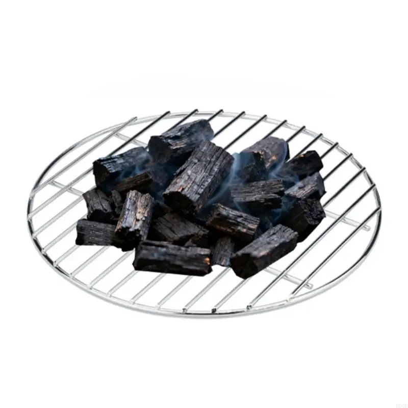 Runder Holzkohlerost aus Edelstahl, Grillrost, Ersatz für Grill- und Campinggrills Freien, Teil B03E – Detail 8