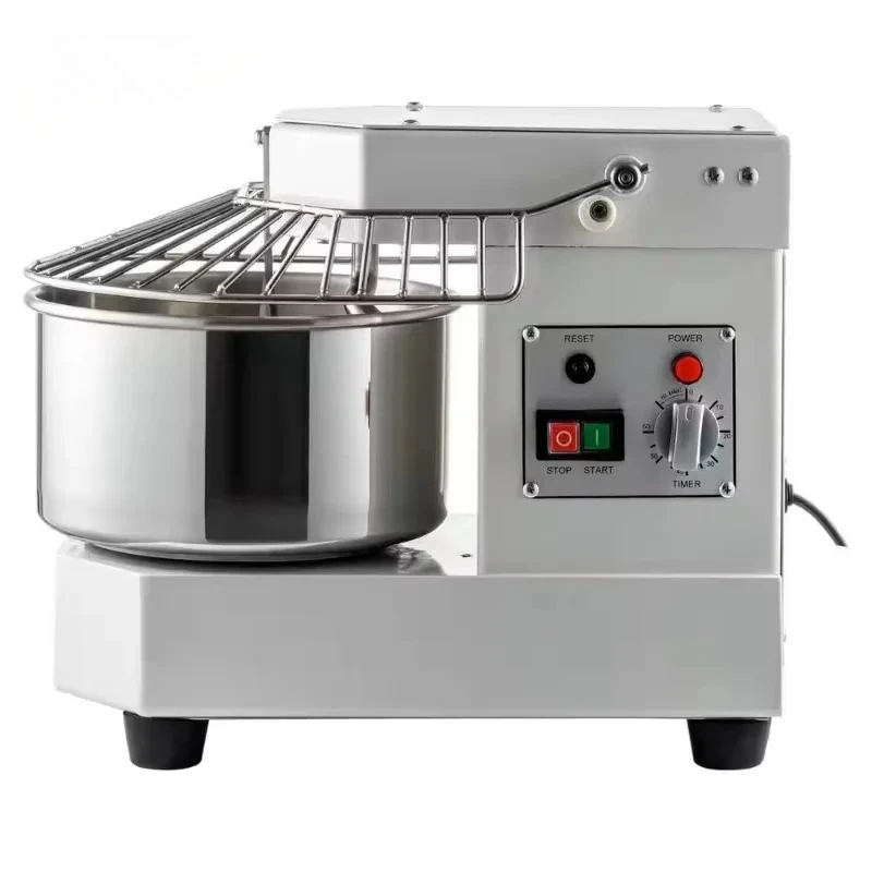 Commercial Dual Rotating 10 Qt Dough Mixer Food Grade Stainless Steel Bowl Flour Dough Kneading Mixing Machine for Bakery