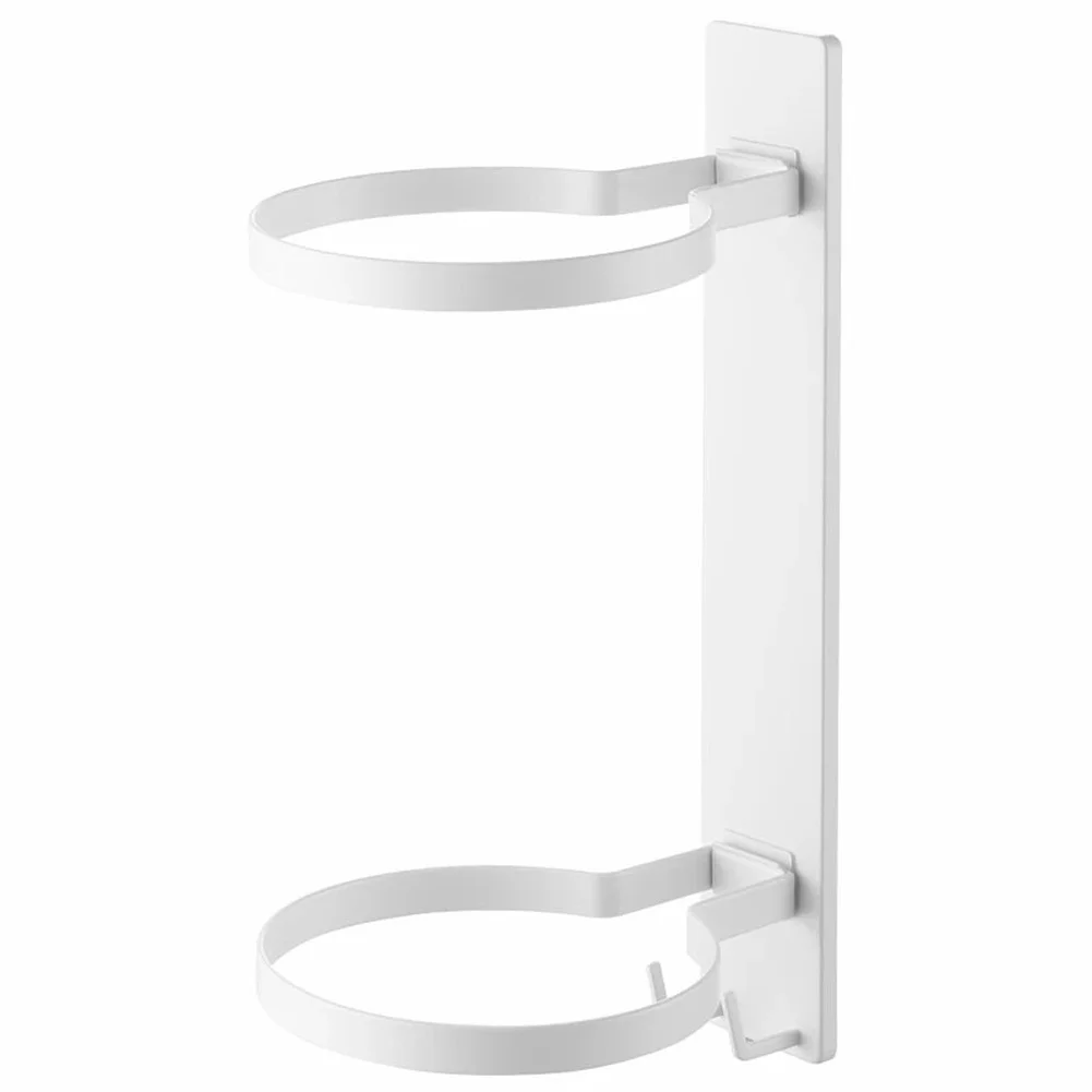 Carbon Steel Wall Mounted 2 Tier Ball Storage Rack for Soccer Volleyball and Sports Equipment Optimized for Small Space Setup