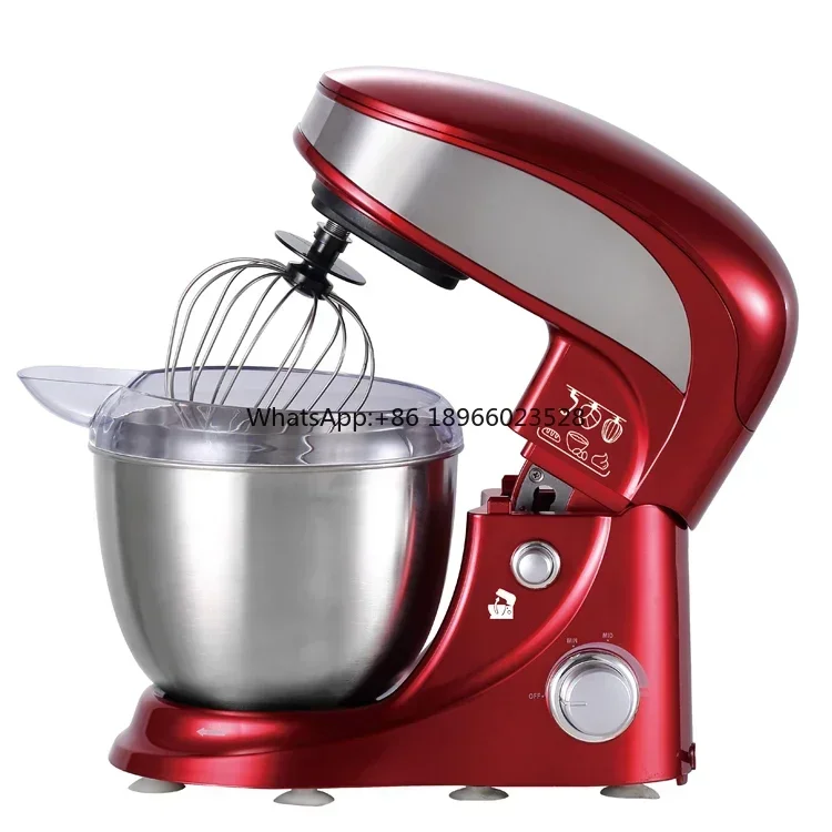 

4L Kitchen Appliances Blender Powerful Mixer With Stainless Steel Bowl Stand Food Mixer