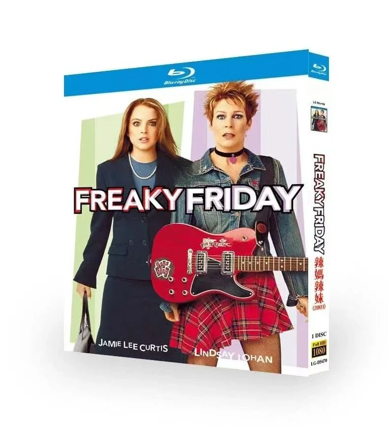 

Freaky Friday 2003 Blu ray BD Discs English pronunciation BD