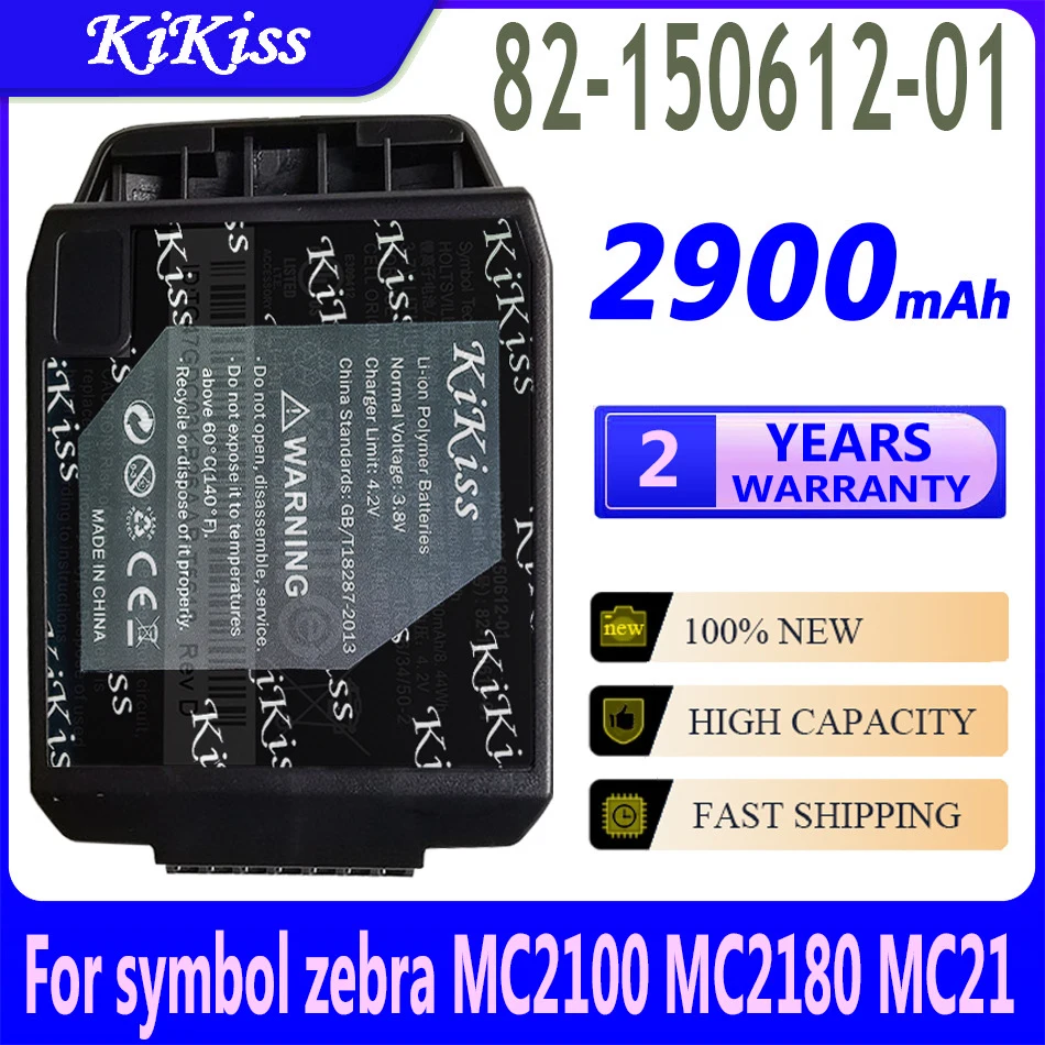 

KiKiss 2900mAh Battery for Symbol Zebra for Motorola MC2100 MC2180 MC21 82-150612-01 Batteria + Tracking Number