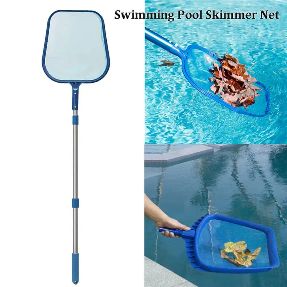 Professional Leaf Rake Deep Bag Swimming Pool Cleaning Nets Spa Rubbish Skimmer Pool Net Pool Cleaning Net Piscina Accessories