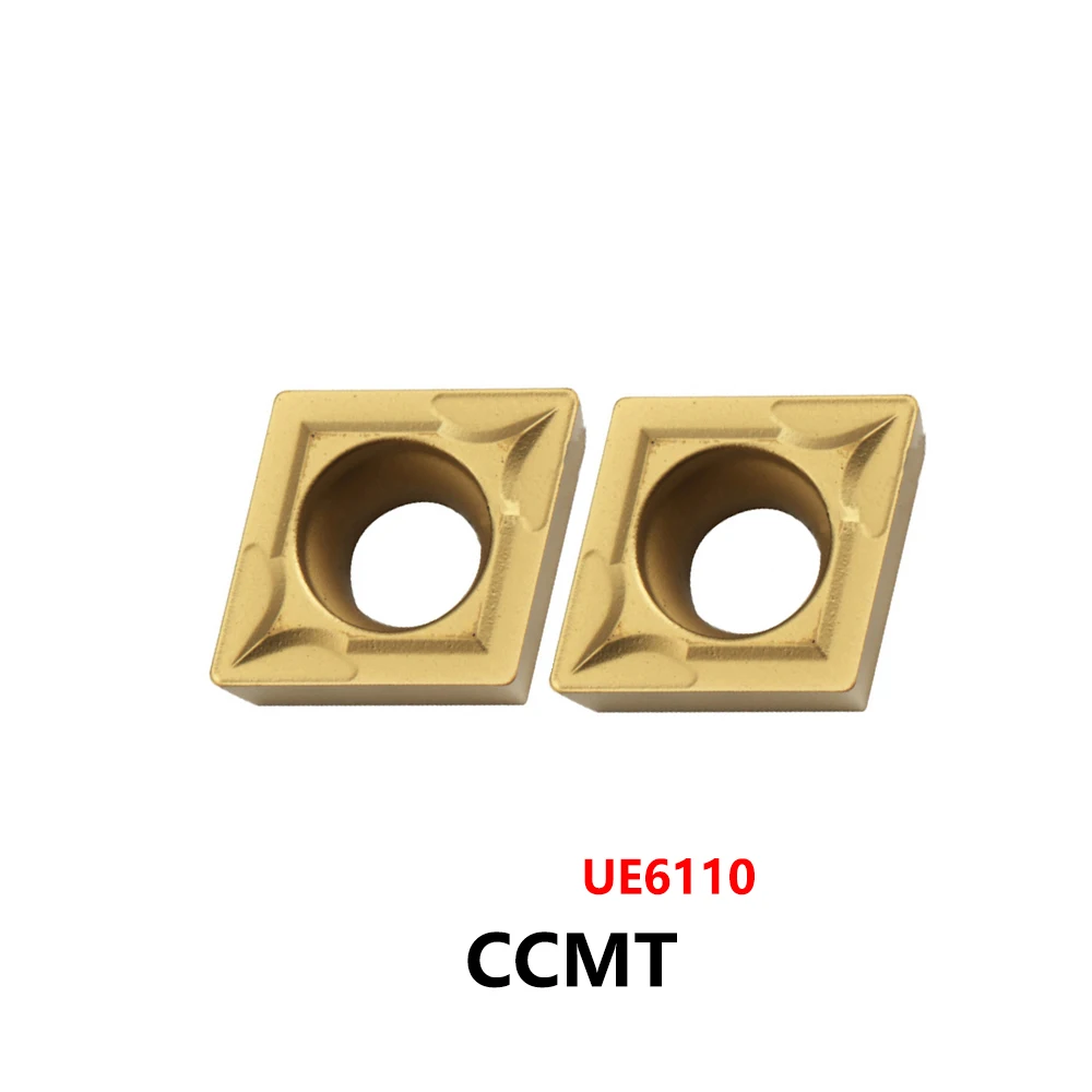 Carbide Inserts CNC Lathe Cutter Tools CCMT 06 Original CCMT060202 CCMT060204 CCMT09T304 CCMT09T308 CCMT120404 CCMT120408 UE6110