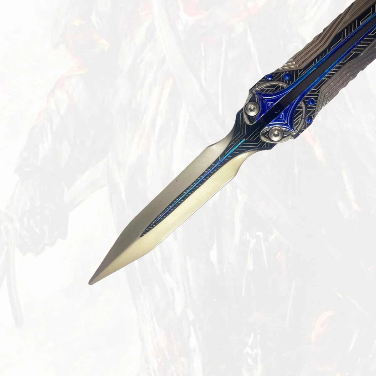 9.8 inch Delta Force Polaris Metalen Katana Zwaard Japanse Katana Originele Samurai Sabel Ninja Mes Cosplay Accessoires Prop Speelgoed