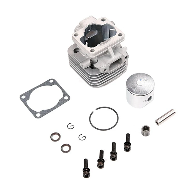 4 Bolt 32Cc Engine Cylinder Kit for Rovan Cy Zenoah Engine for 1/5 Hpi Km Rv Baja 5B 5T 5Sc Losi Rc Car Parts