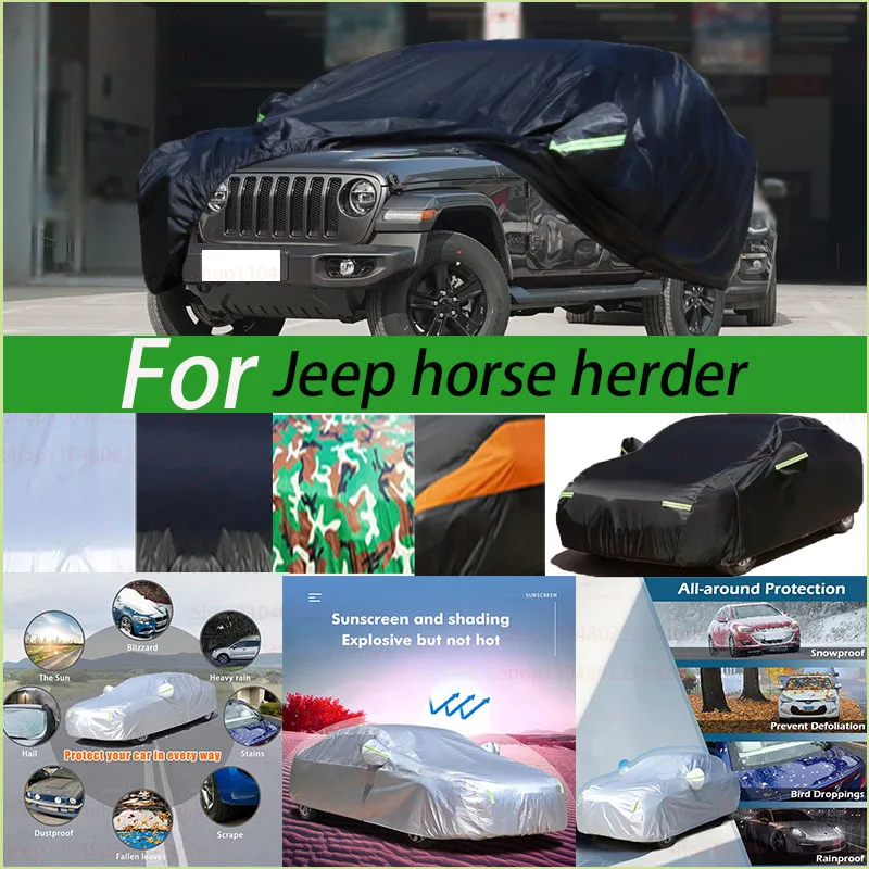 

All-season Outdoor Waterproof Full All Weather Windproof Heavy Duty Protection Compatible For Jeep Horse Herder
