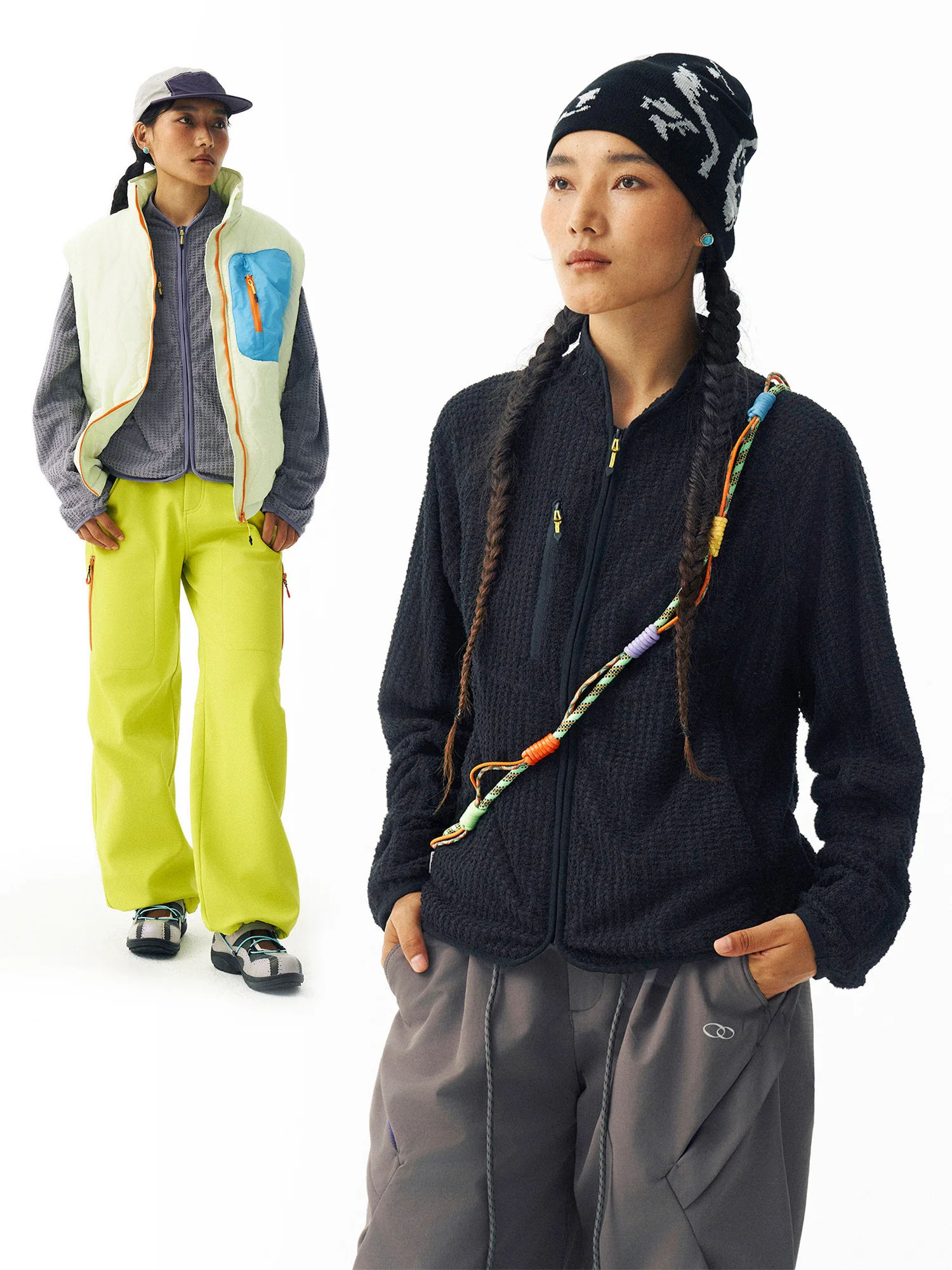 

Wooye Outdoor Sports Fce Jaet Men's Lightweight Breathable Plaid Velvet Stand Collar Warm Zipper Closure Long Sve Coat