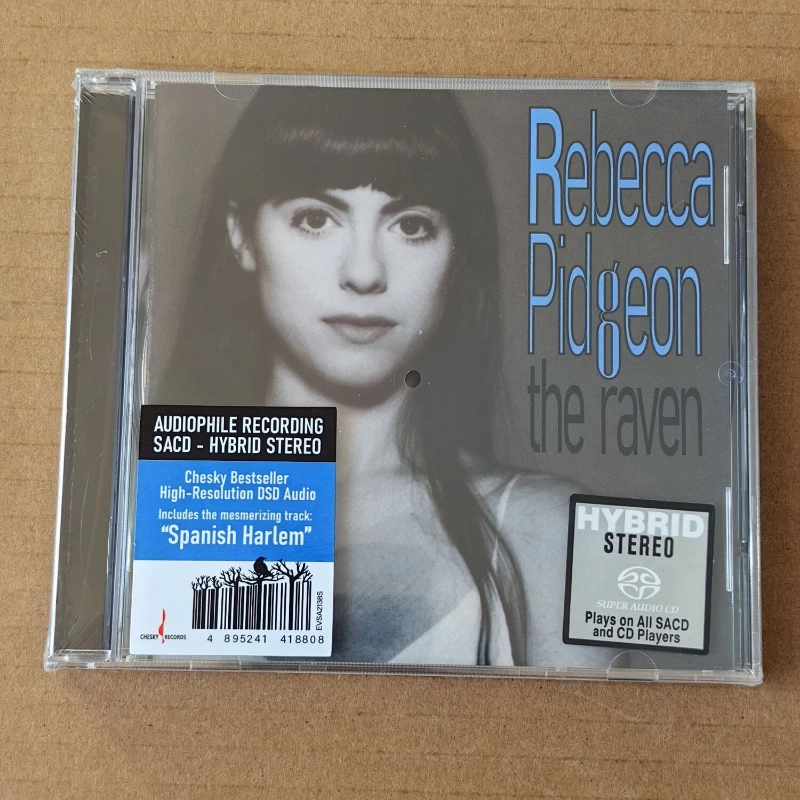 

Classic Rebecca Pidgeon Light Music CD The Raven Album Music Record Cosplay Walkman Car Soundtracks Box Party Music Collection