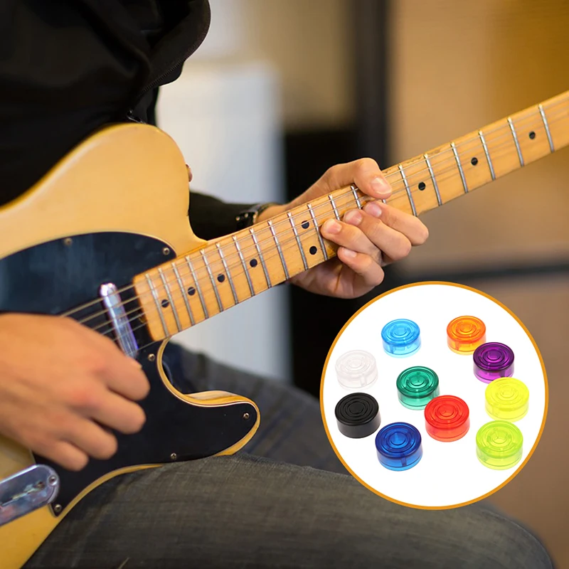 5 Pack Plastic Bumpers Effect Pedal Caps Electric Guitar Effects Pedals Multicolor Mooer Candy Covers Footswitch Covers