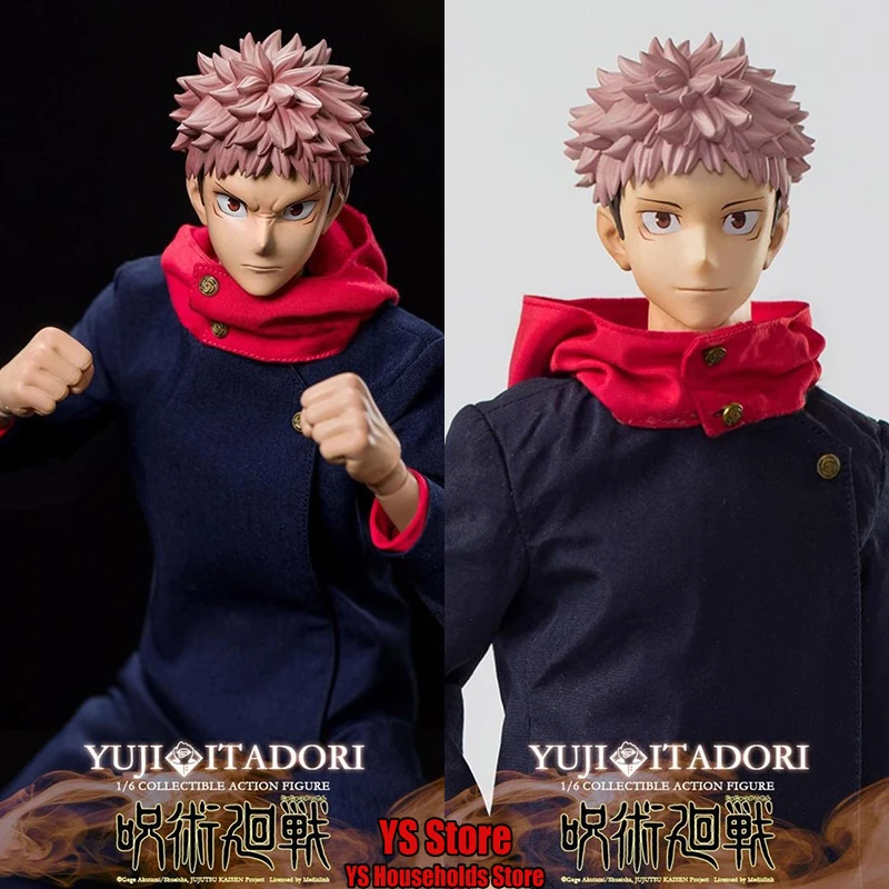 

Original Asmus JJKS02 1/6 Man Collectible YUJI ITADORI Action Figure Japanese Anime Simulation Model 12" Male Full Set Toys